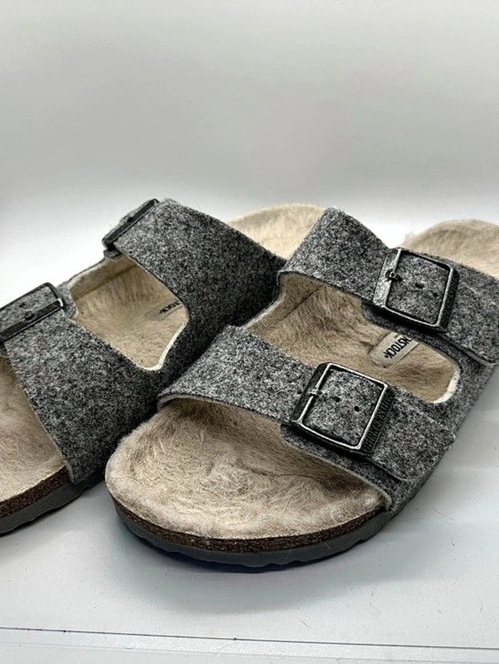 Birkenstock Arizona Sandals in Gray